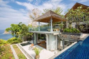 Sea view Villa for sale Phuket spacious area.